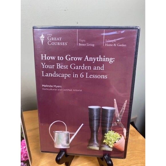 The Great Courses How to Grow Anything Melinda Myers DVDs & Guidebook New Sealed - Picture 4 of 8